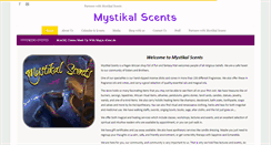 Desktop Screenshot of mystikalscents.com